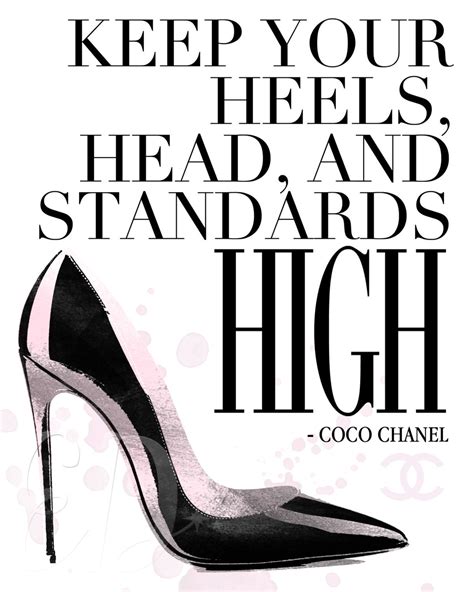 coco chanel qoutes|coco chanel quotes high heels.